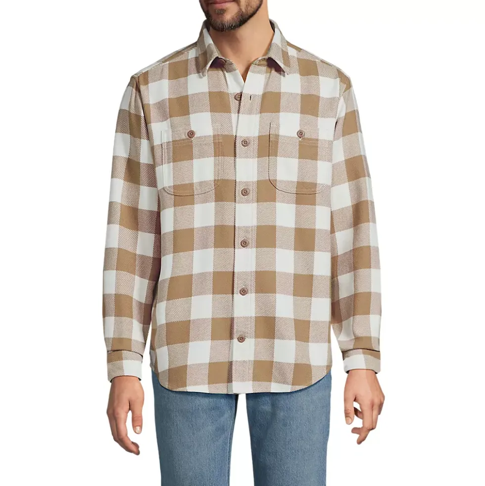 Men's Long Sleeve Authentic Flannel Shirt