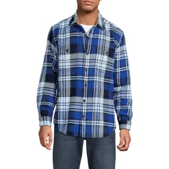 Men's Long Sleeve Authentic Flannel Shirt