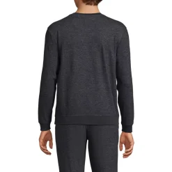 Men's Long Sleeve Brush Back Crew