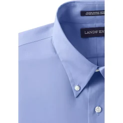 Men's Long Sleeve Buttondown No Iron Pinpoint Shirt
