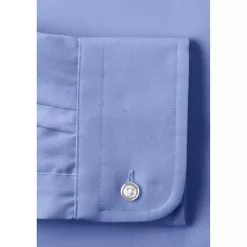 Men's Long Sleeve Buttondown No Iron Pinpoint Shirt