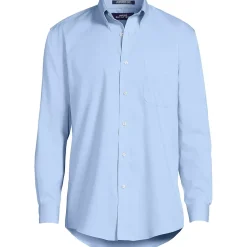 Men's Long Sleeve Buttondown No Iron Pinpoint Shirt