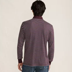 Men's Long Sleeve Cotton Supima Polo Shirt