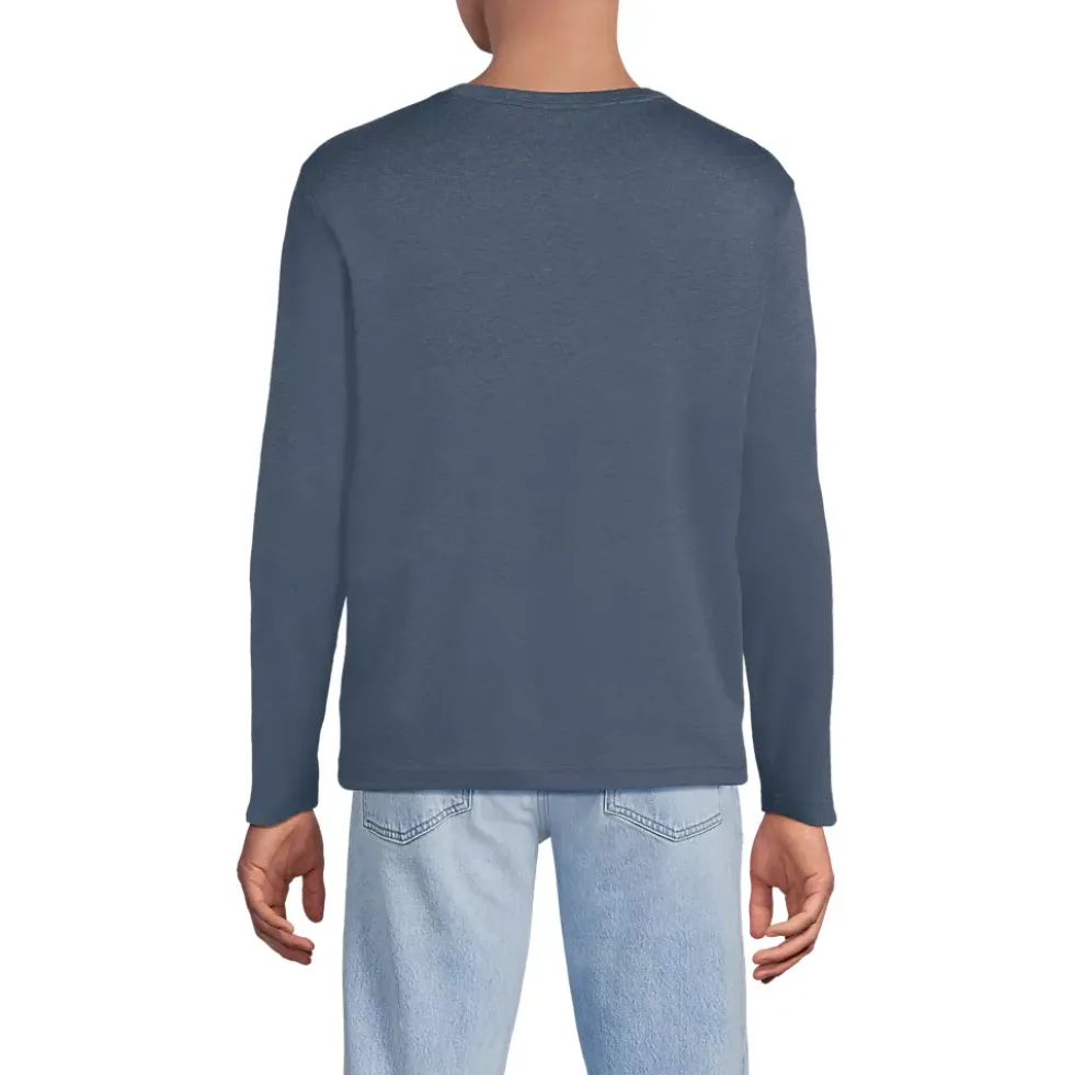 Men's Long Sleeve Cotton Supima Tee