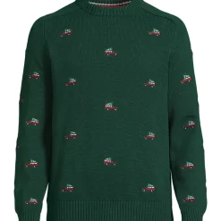 Men's Long Sleeve Drifter Holiday Roads Crewneck Sweater