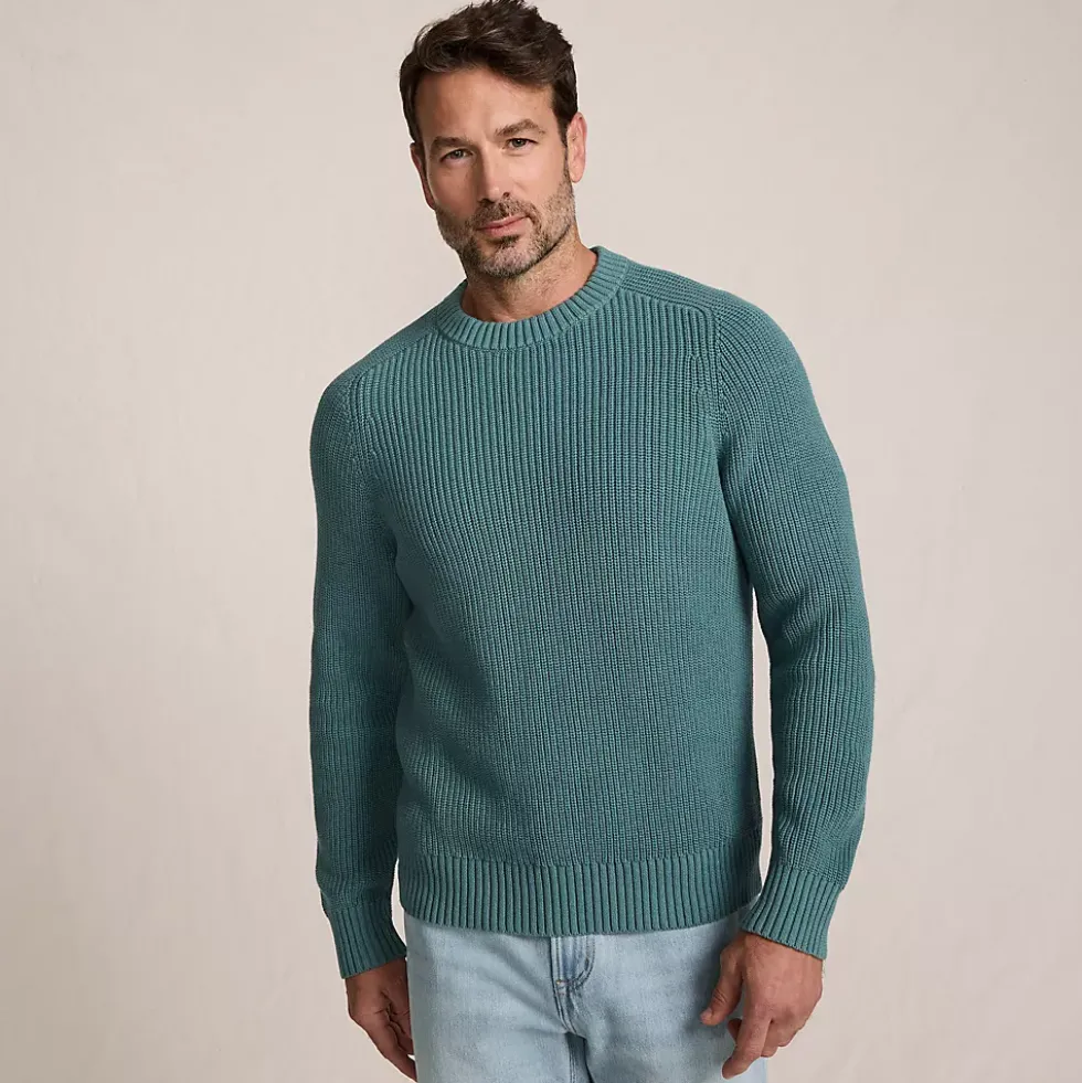 Men's Long Sleeve Drifter Marl Crewneck Sweater