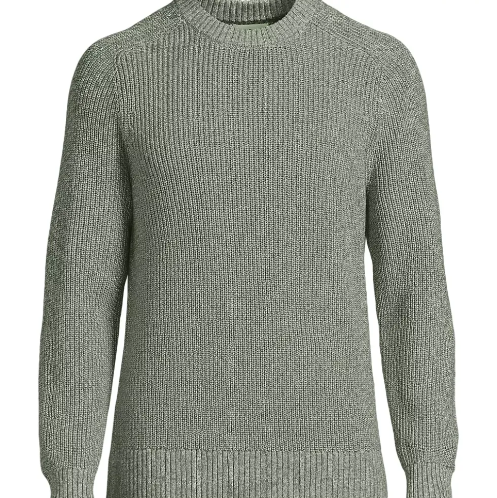Men's Long Sleeve Drifter Marl Crewneck Sweater