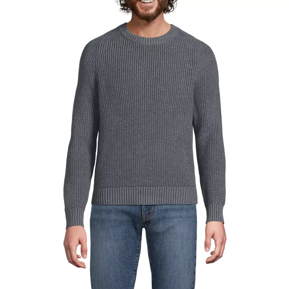 Men's Long Sleeve Drifter Marl Crewneck Sweater