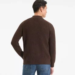 Men's Long Sleeve Drifter Polo Sweater