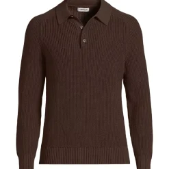 Men's Long Sleeve Drifter Polo Sweater