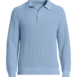 Men's Long Sleeve Drifter Polo Sweater