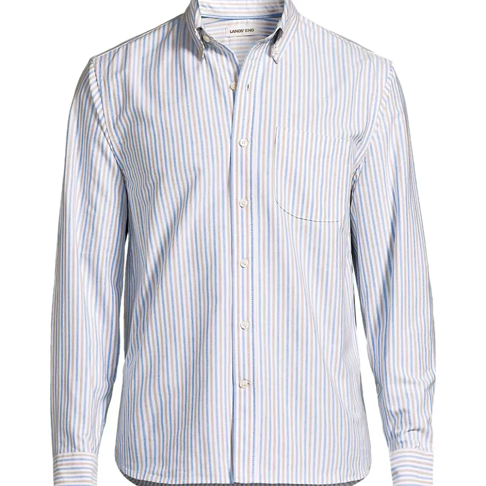 Men's Long Sleeve Easy Fit Sail Rigger Oxford Shirt