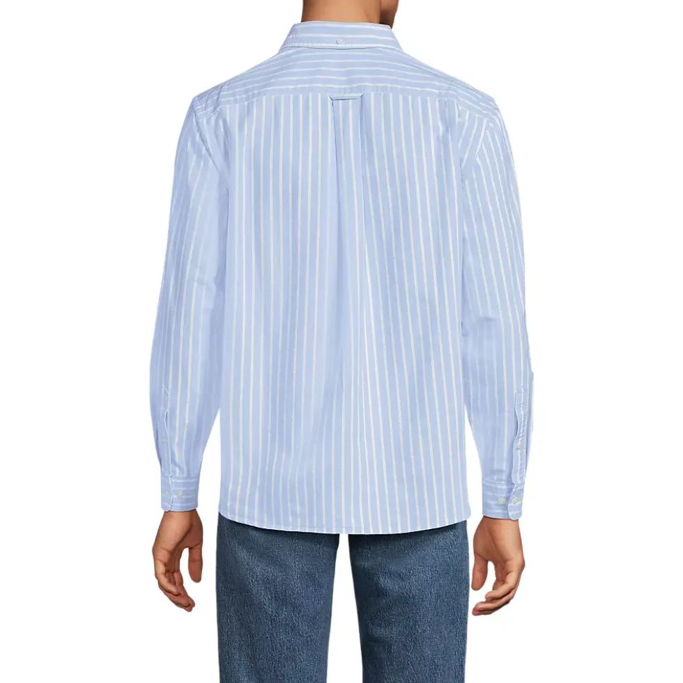 Men's Long Sleeve Easy Fit Sail Rigger Oxford Shirt