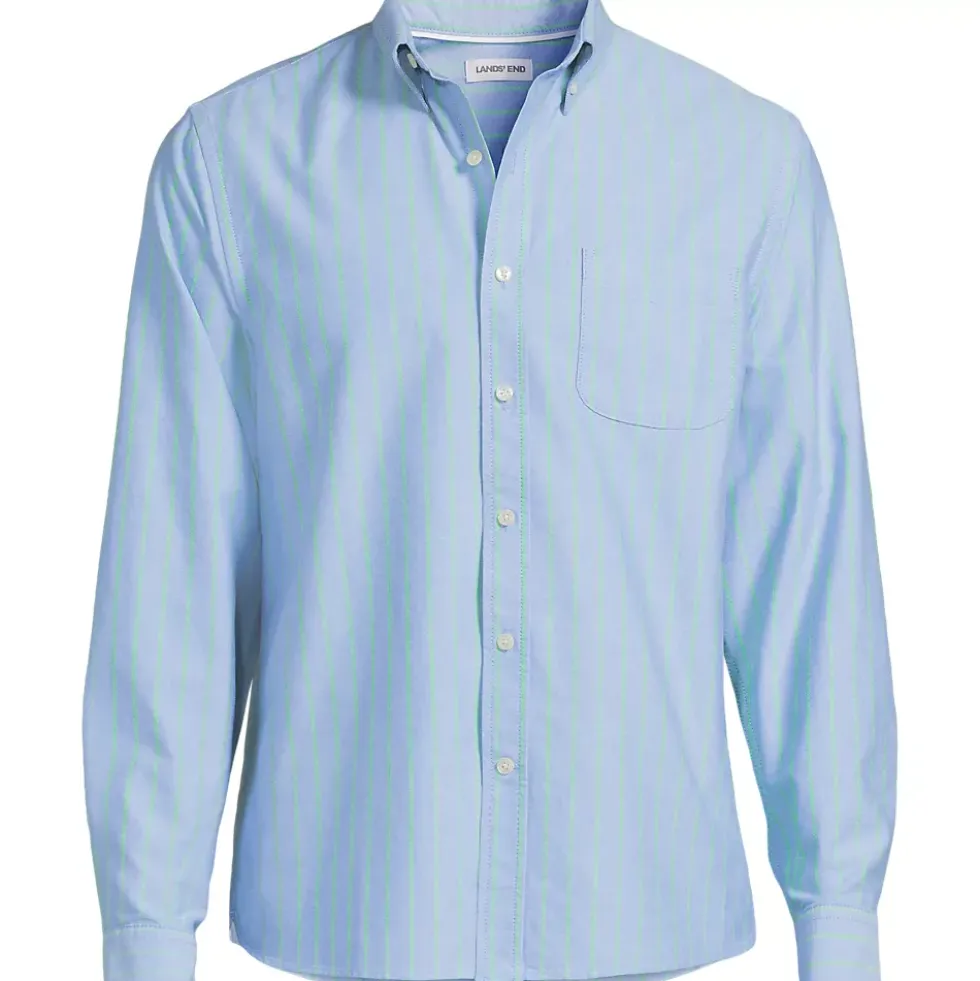 Men's Long Sleeve Easy Fit Sail Rigger Oxford Shirt