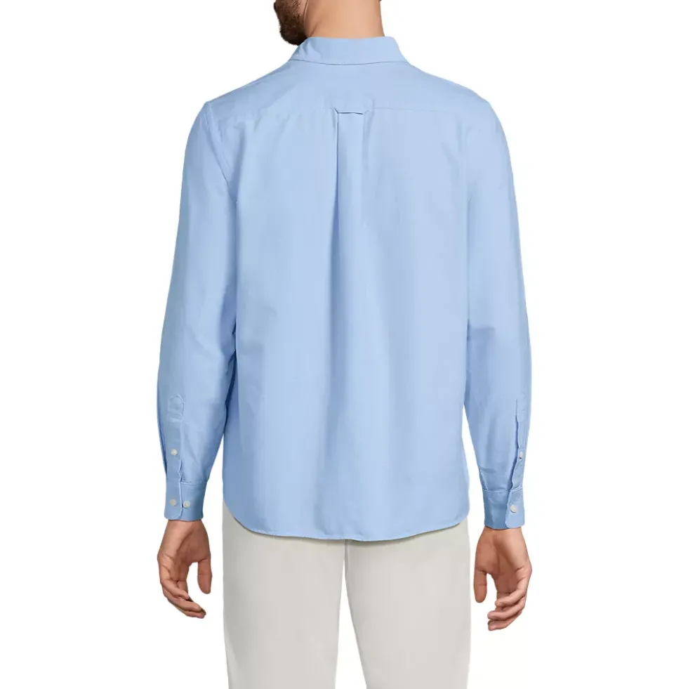 Men's Long Sleeve Easy Fit Sail Rigger Oxford Shirt