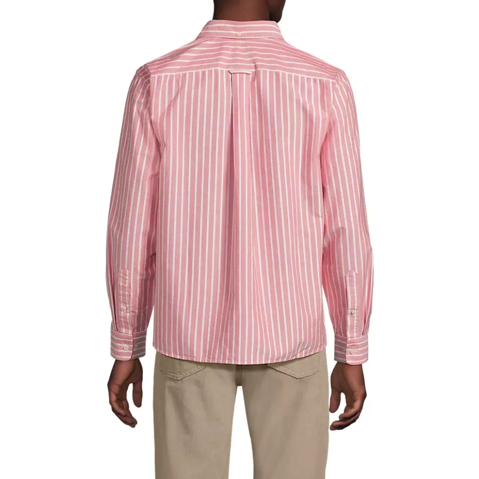 Men's Long Sleeve Easy Fit Sail Rigger Oxford Shirt