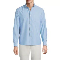 Men's Long Sleeve Easy Fit Sail Rigger Oxford Shirt