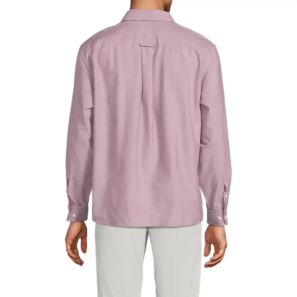 Men's Long Sleeve Easy Fit Sail Rigger Oxford Shirt