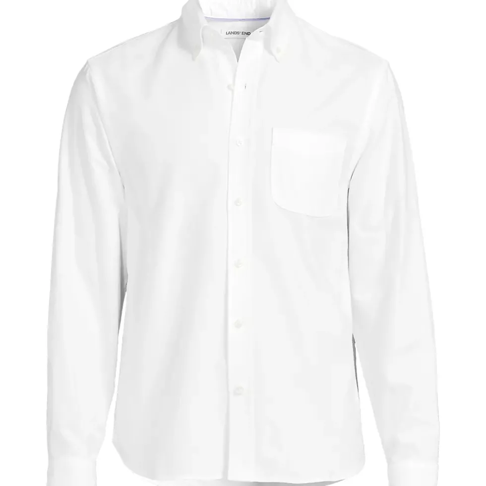 Men's Long Sleeve Easy Fit Sail Rigger Oxford Shirt