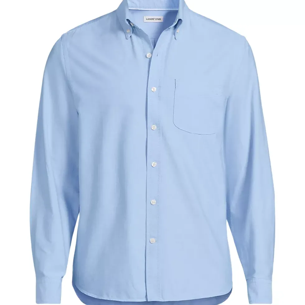 Men's Long Sleeve Easy Fit Sail Rigger Oxford Shirt