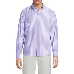 Men's Long Sleeve Easy Fit Sail Rigger Oxford Shirt
