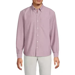 Men's Long Sleeve Easy Fit Sail Rigger Oxford Shirt