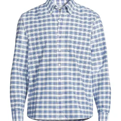 Men's Long Sleeve Easy Fit Sail Rigger Oxford Shirt