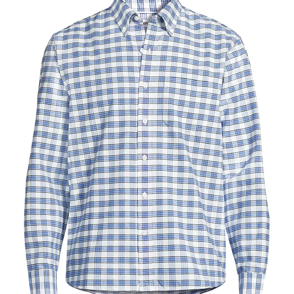 Men's Long Sleeve Easy Fit Sail Rigger Oxford Shirt