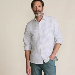 Men's Long Sleeve Easy Fit Sail Rigger Oxford Shirt