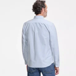 Men's Long Sleeve Easy Fit Sail Rigger Oxford Shirt