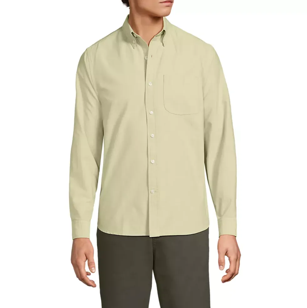 Men's Long Sleeve Easy Fit Sail Rigger Oxford Shirt