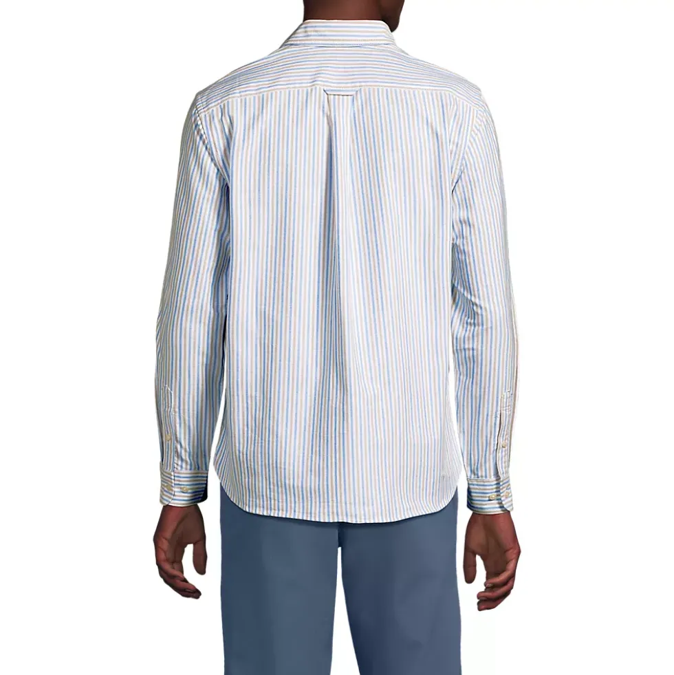 Men's Long Sleeve Easy Fit Sail Rigger Oxford Shirt