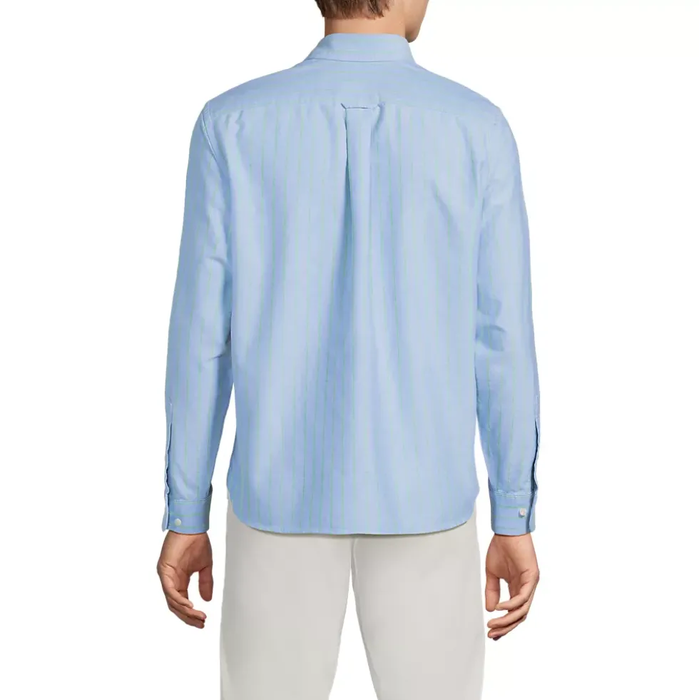 Men's Long Sleeve Easy Fit Sail Rigger Oxford Shirt