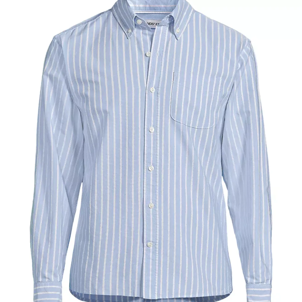 Men's Long Sleeve Easy Fit Sail Rigger Oxford Shirt