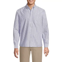 Men's Long Sleeve Easy Fit Sail Rigger Oxford Shirt