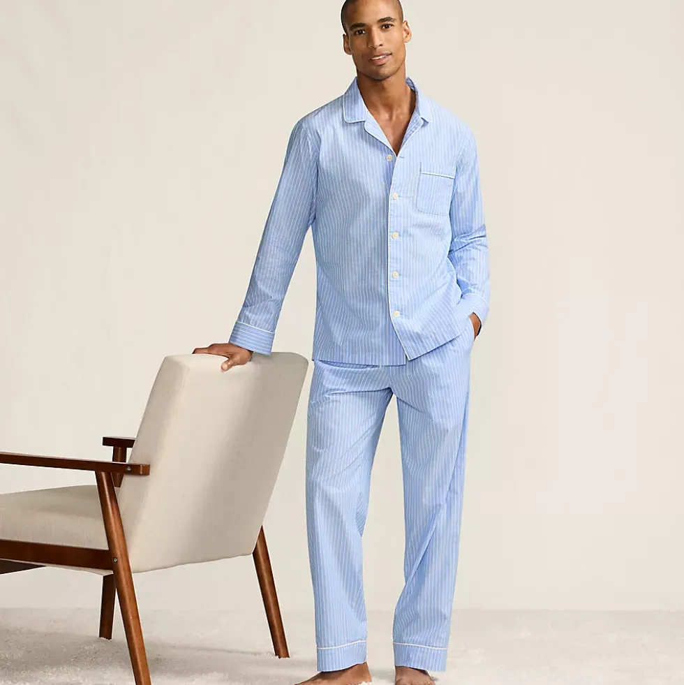 Men's Long Sleeve Essential Pajama Set