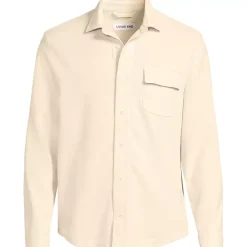 Men's Long Sleeve Knit Workwear Waffle Shirt