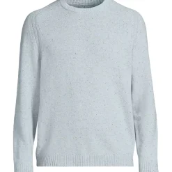 Men's Long Sleeve Lambswool Crewneck Sweater