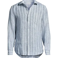 Men's Long Sleeve Linen Shirt
