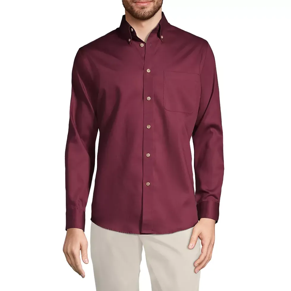 Men's Long Sleeve Performance Twill Shirt