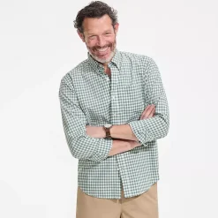 Men's Long Sleeve Poplin Shirt