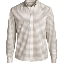 Men's Long Sleeve Poplin Shirt