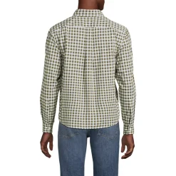 Men's Long Sleeve Poplin Shirt
