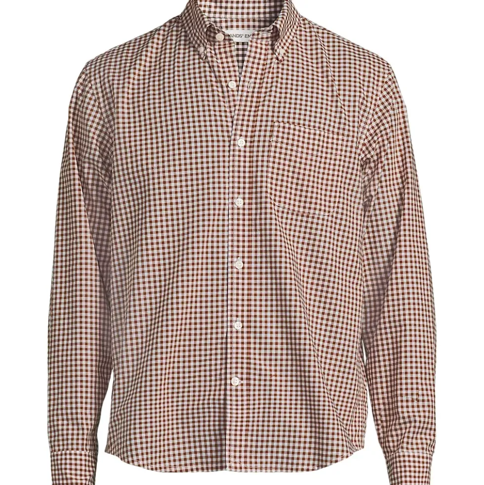 Men's Long Sleeve Poplin Shirt
