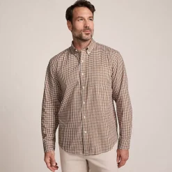 Men's Long Sleeve Poplin Shirt