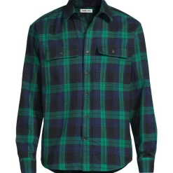 Men's Long Sleeve RainDefense Flannel Shirt