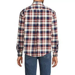Men's Long Sleeve RainDefense Flannel Shirt