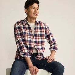 Men's Long Sleeve RainDefense Flannel Shirt