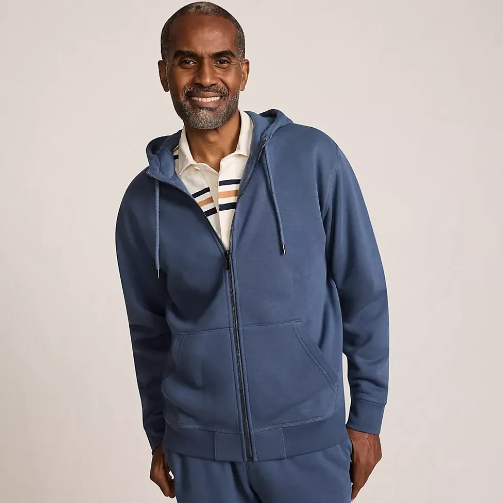 Men's Long Sleeve RainDefense Serious Sweats Full Zip Hoodie