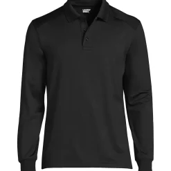 Men's Long Sleeve Rapid Dry Polo Shirt